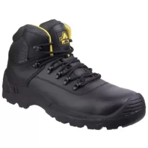 image of Mens FS220 Waterproof Lace Up Safety Boot (10.5 uk) (Black) - Black - Amblers Safety