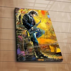 Image of 5070C-138 Multicolor Decorative Canvas Painting