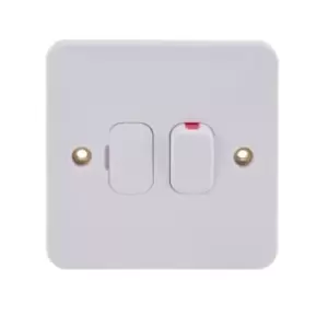 Image of Schneider Lisse 13a Double-pole Switched Fcu With LED Indicator - GGBL5011
