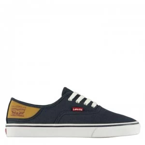 image of Levis Rula Canvas Shoes - Navy Blue