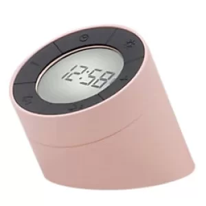 Image of Acctim Clock 16200 8cm x 9cm x 8cm Pink