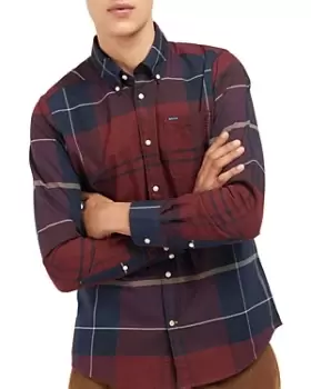 Image of Barbour Stirling Cotton Oxford Tartan Tailored Fit Shirt
