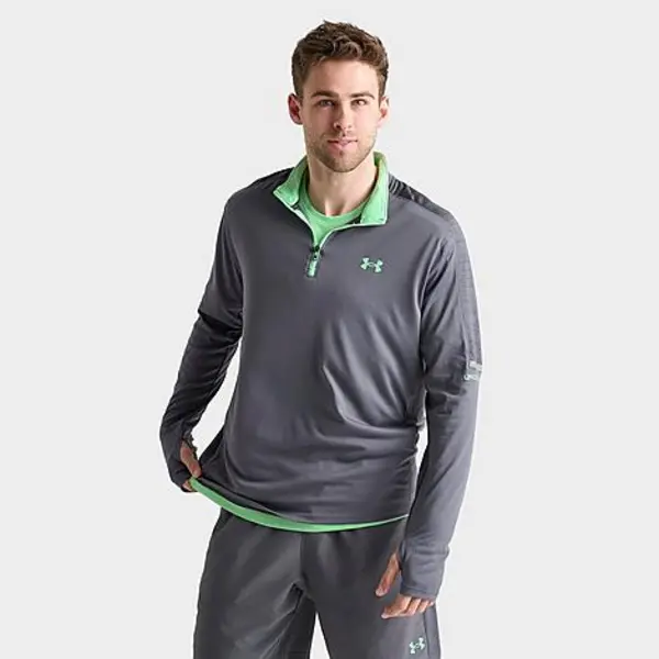 Image of Mens Under Armour Core+ Tech Quarter-Zip Top