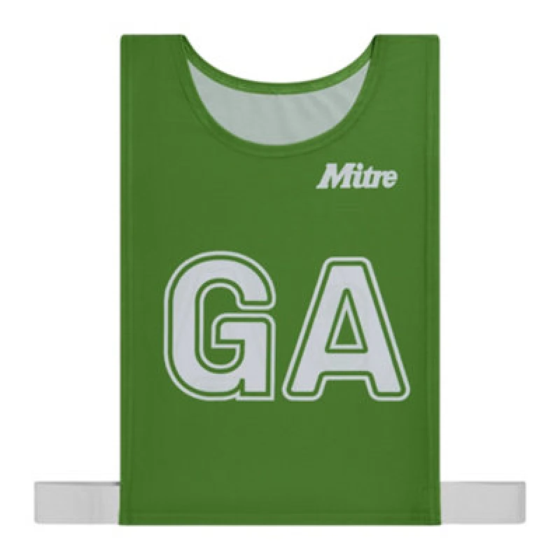 Image of Mitre Unisex Adult Training Bib (Pack Of 7) Nephrite Green (M)