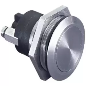 Image of Bulgin MP0037 Tamper-proof pushbutton 50 V 1 A 1 x Off/(On) momentary (Ø x L) 21.5mm x 29.6mm IP68 (front bezel sealed)