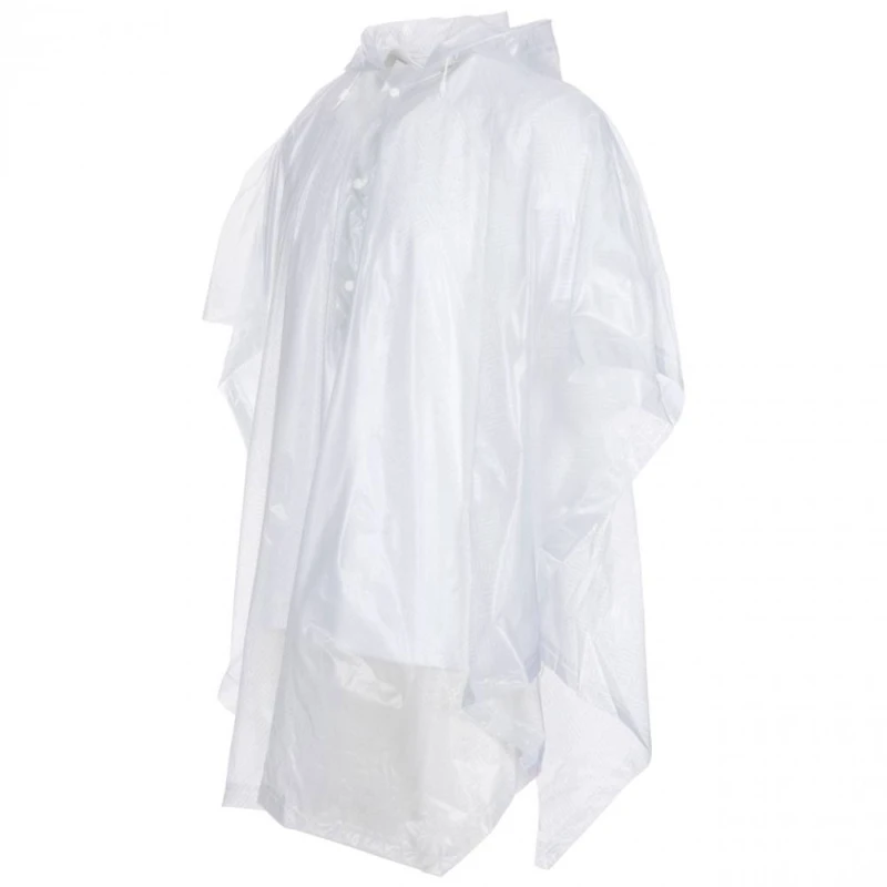 Image of Trespass Festival Packaway Poncho Dark Blue unisex
