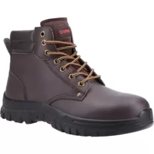 Image of Centek Unisex Adult 318 S3 Leather Safety Boots (9 UK) (Brown) - Brown