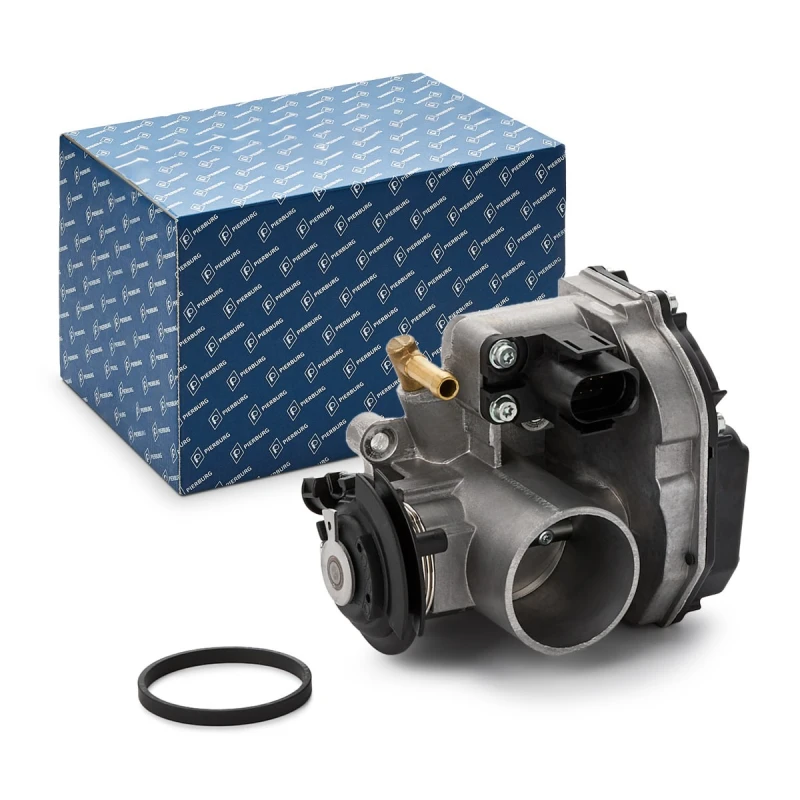 Image of PIERBURG 7.03703.37.0 Throttle Control Unit/Software must be trained/updated, Ø: 45mm, with gasket/seal Throttle body (158)