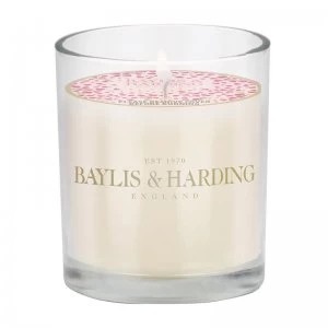 Baylis Harding Rose Prosecco Fizz Scented Candle 200g