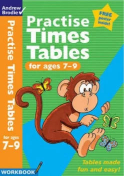 Image of Practise Times Tables by Andrew Brodie Paperback