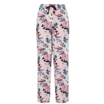 Image of Linea Floral Pyjama Trousers - Pink