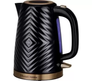 Image of Russell Hobbs Groove 26380 Jug Kettle - Black