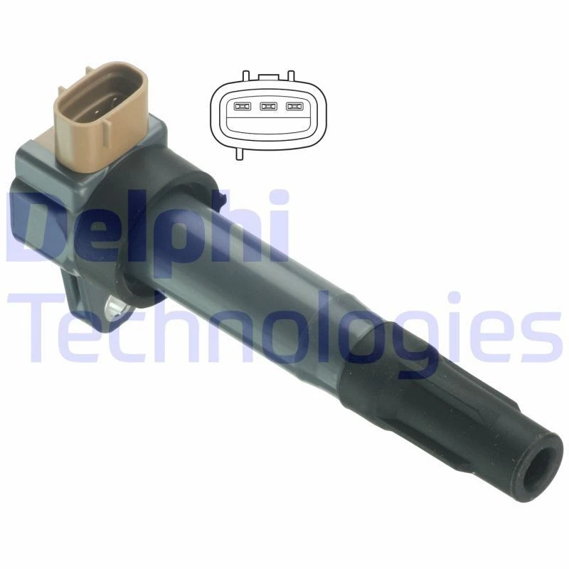 Image of DELPHI GN10615-12B1 Ignition coil Coil,ignition (689)