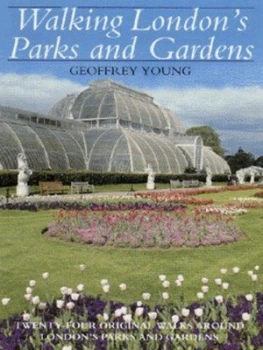 Image of Walking Londons Parks and Gardens by Geoffrey Young Paperback