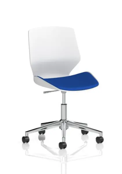 Image of Dynamic Office Solutions Napa Slim Arm 75cm Wide Armchair in Cristina Marrone Ultima Faux Leather with Socket NSS05834