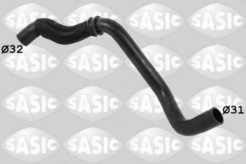 Image of Radiator hose SASIC 3400224