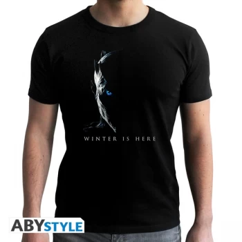 Image of Game Of Thrones - Night King Mens Large T-Shirt - Black