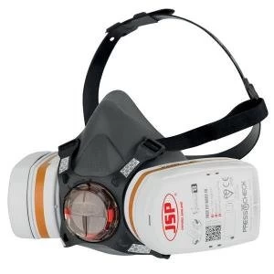Image of JSP Force 8 Half Mask with Press To Check A2P3 Filters BHT0B3 0L5 N00
