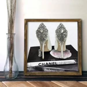 Image of MZM208 Multicolor Decorative Framed MDF Painting