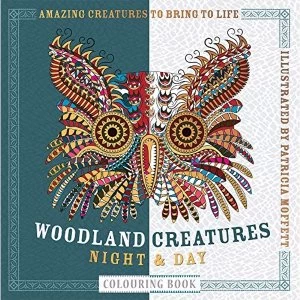 Image of Woodland Creatures Night & Day Colouring Book by Carlton Books Ltd (Paperback, 2016)