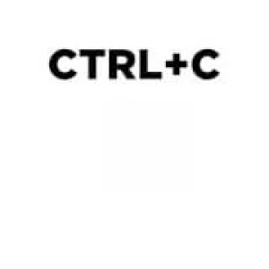 Image of CTRL C Womens T-Shirt - White - 3XL