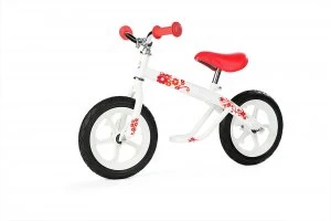 image of Jack And Josie White Retrostyle Balance Bike