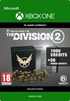 image of Tom Clancys The Division 2 1050 Premium Credits Xbox One