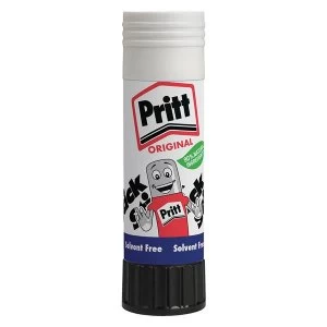 Image of Pritt 22g Solid Washable Non Toxic Glue Stick Medium White Pack of 6
