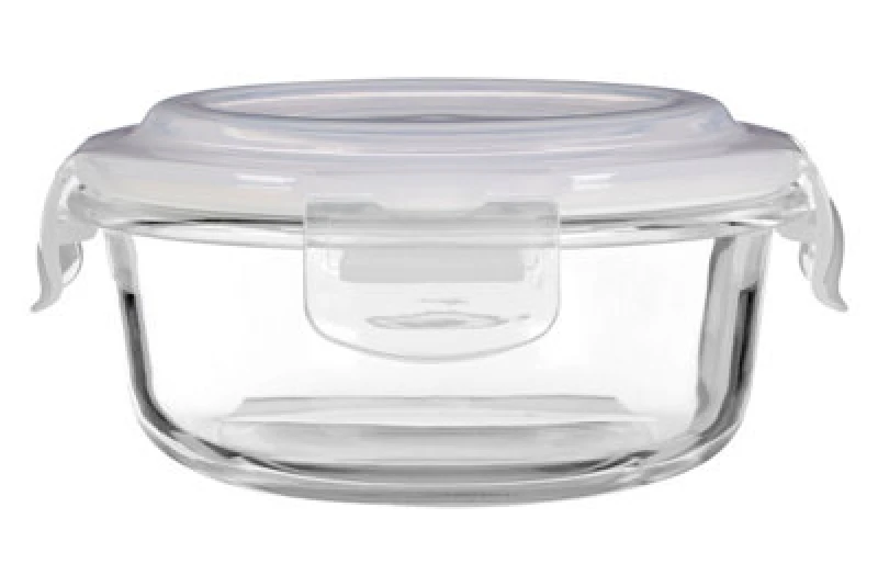 Image of Interiors by Premier Freska Glass Container - 400ml Clear