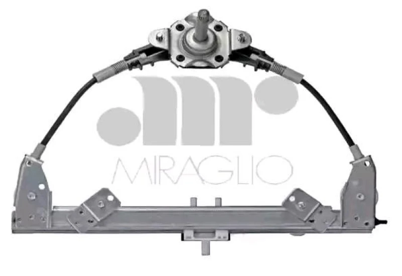 Image of MIRAGLIO 30/229B Window regulator Left Rear, Operating Mode: Manual Window Winder (1561)