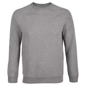 Image of NEOBLU Mens Nelson Marl French Terry Sweatshirt (XXL) (Grey)