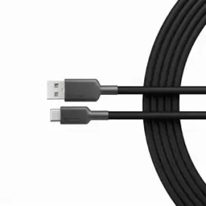 image of ALOGIC 1m Elements Pro USB 2.0 USB-A to USB-C Cable- Black