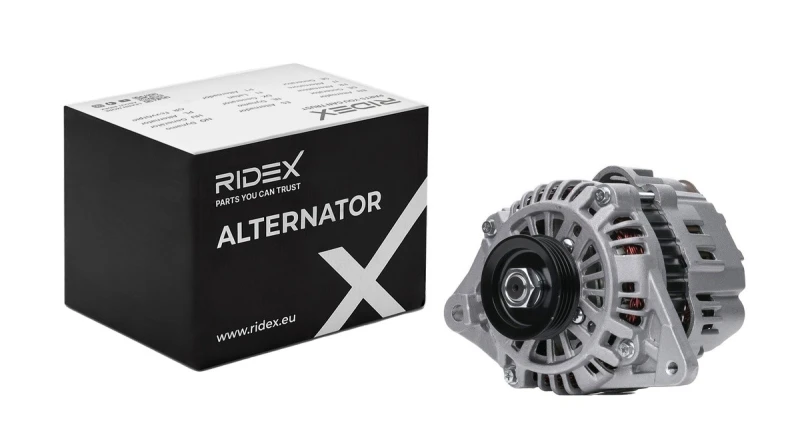 Image of Alternator RIDEX 4G0186