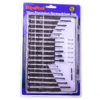 Image of SupaTool Precision Screwdriver Set 16 Piece