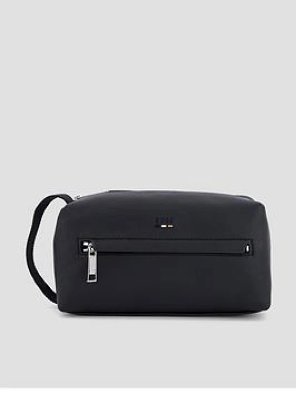 Image of BOSS Ray_Washbag N. mens Washbag in Black