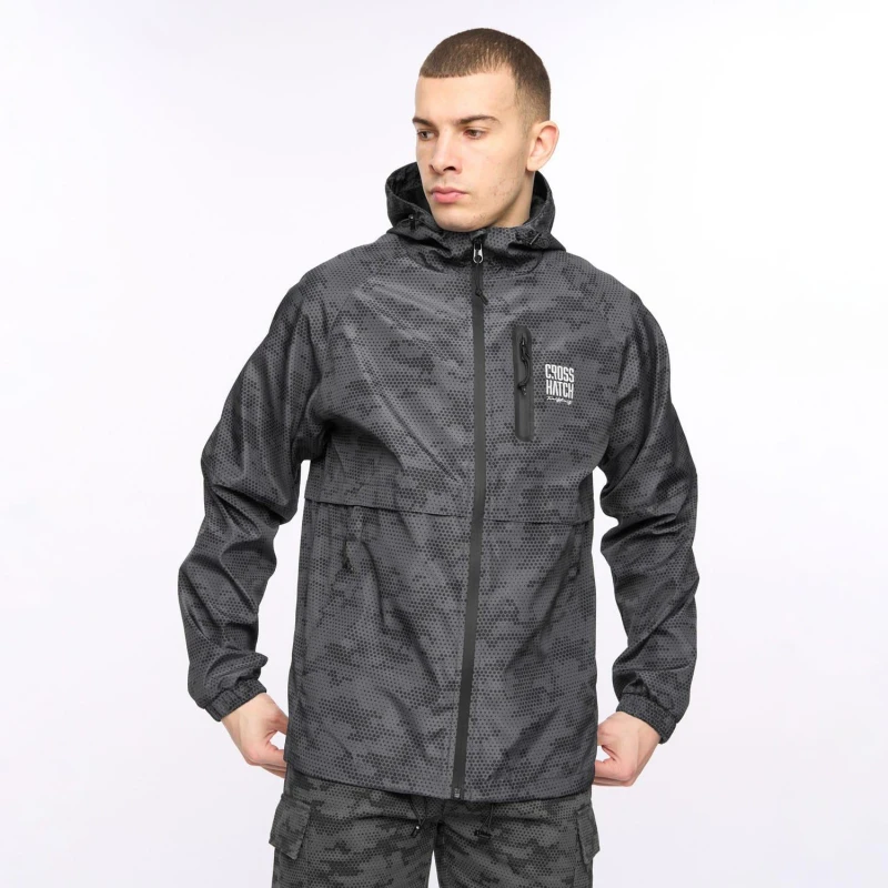 Image of Crosshatch Crosshatch Men Janscore Jacket in Grey Size: 2X-large Grey XXL Male 5059294656306