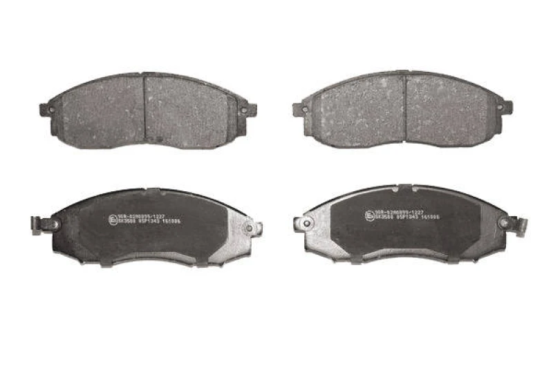 Image of LPR 05P1343 Brake pad set Brake Pad Set,disc brake (402)