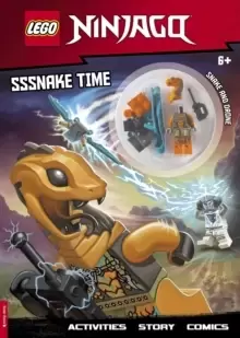 Image of LEGO (R) NINJAGO (R): Sssnake Time Activity Book (with Snake Warrior Minifigure)
