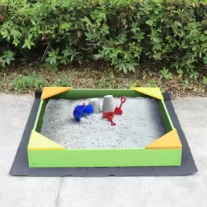 image of Liberty House Toys Simple Sand Pit, Green