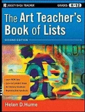 Image of art teachers book of lists grades k 12