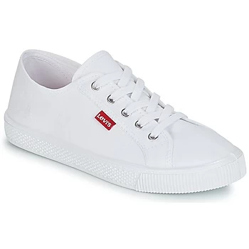 image of Levis MALIBU BEACH S womens Shoes Trainers in White,5,6,7,4.5,6,6.5