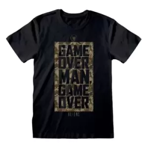 Image of Aliens T-Shirt Game Over Size M