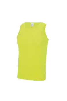 image of Just Cool Sports Gym Plain Tank Vest Top