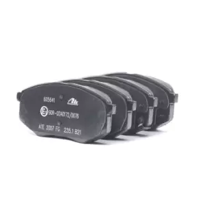 Image of ATE Brake pad set 13.0460-5641.2 Brake pads,Brake pad set, disc brake HYUNDAI,KIA,ix20 (JC),SONATA VI (YF),SOUL II (PS)