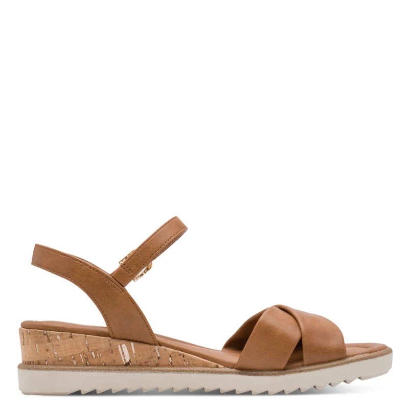 Image of tamaris Womens wedge sandals Tamaris 1-28106-42 Marron Female 36