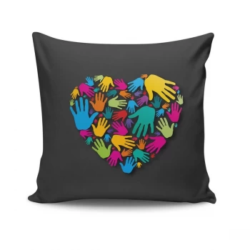 Image of NKRLNT-080 - No Filling Multicolor Cushion Cover