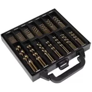 Image of Sealey DBS99CB Drill Bit Set HSS Cobalt Fully Ground 99pc