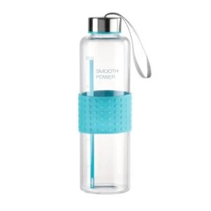 image of Xavax "Smooth Power" Glass Drinking Bottle, 0.5 l, turquoise