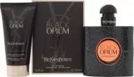 image of Yves Saint Laurent Black Opium Gift Set 50ml Eau de Parfum + 50ml Body Lotion