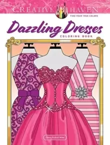 Image of Creative Haven Dazzling Dresses Coloring Book